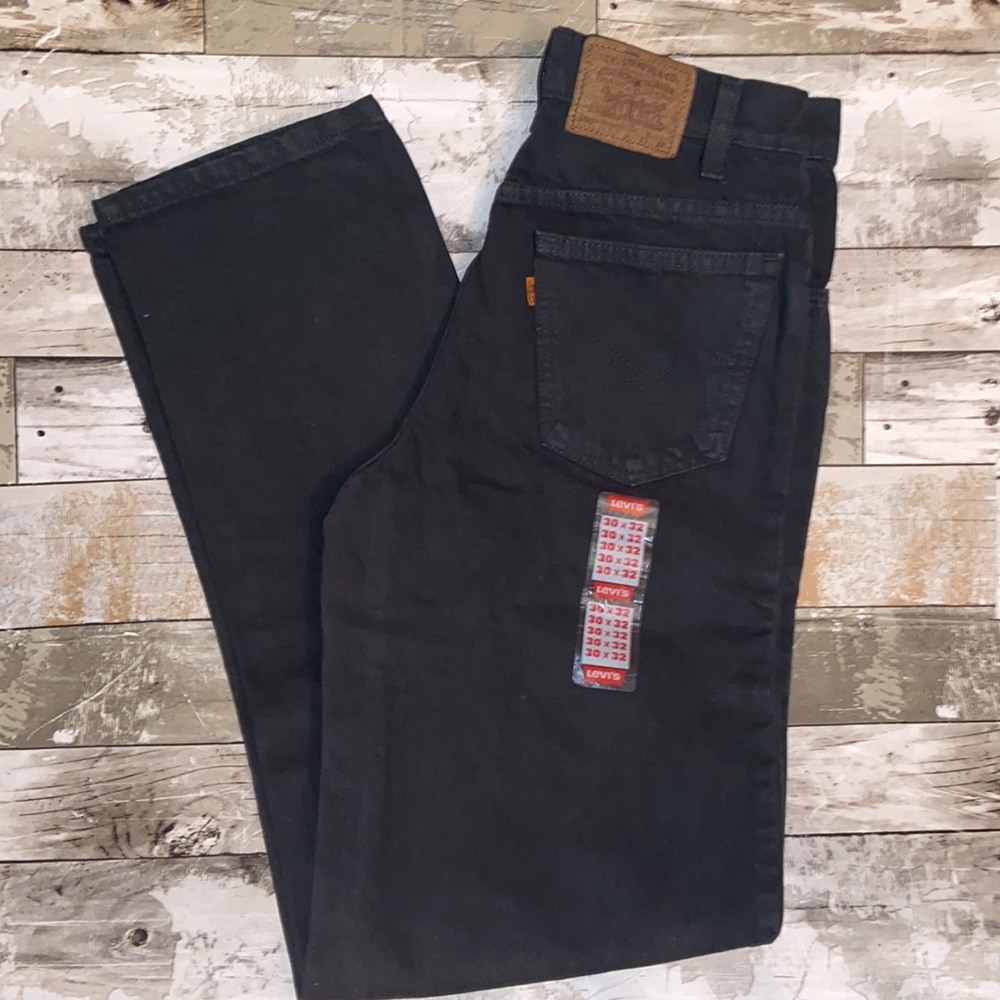 Levi’s Vintage Orange Tag Deep Forest Green Student Relaxed Fit 550 Size 30/32 - Picture 1 of 10